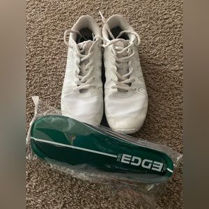 Varsity Spirit DBL Double Edge 2 Cheer White
Leather Shoes Size 8.5 Sneakers